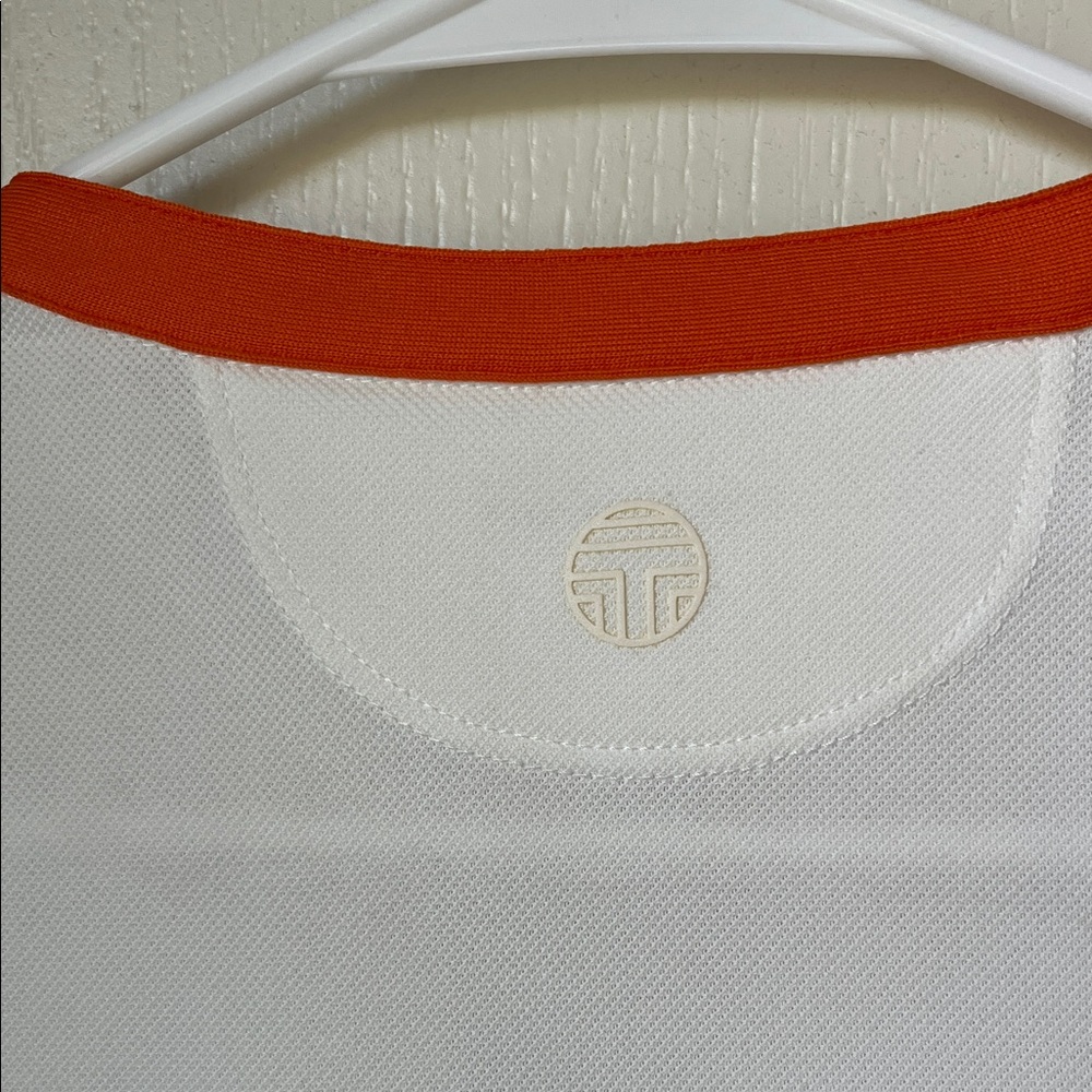 NWT Tory Sport White Mini Dress with Vibrant Trim - Picture 5 of 6